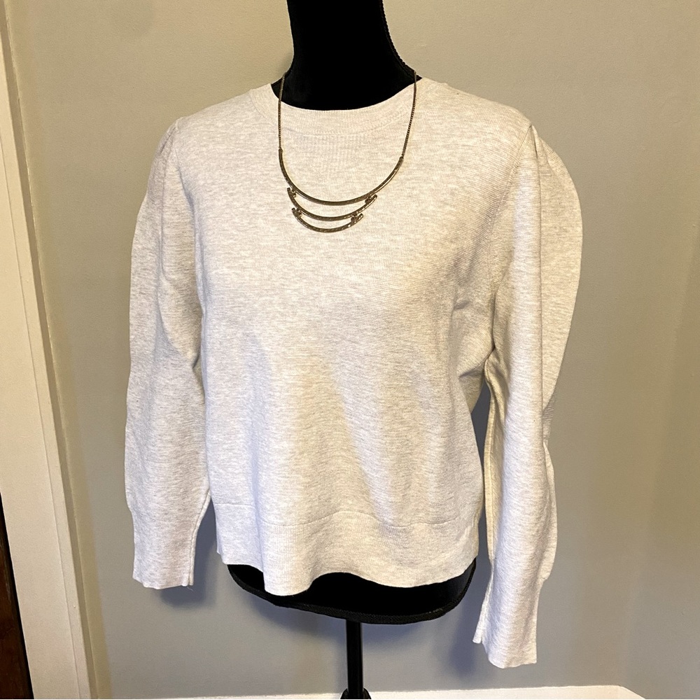 Gray sweater